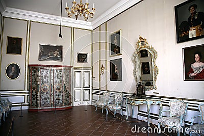 Inside of Rectorâ€™s Palace in Dubrovnik. Croatia. Editorial Stock Photo